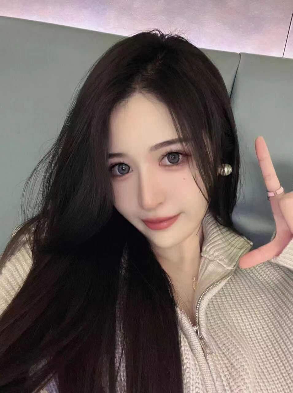 高级脸 清纯洋气 高白纯 五官精致